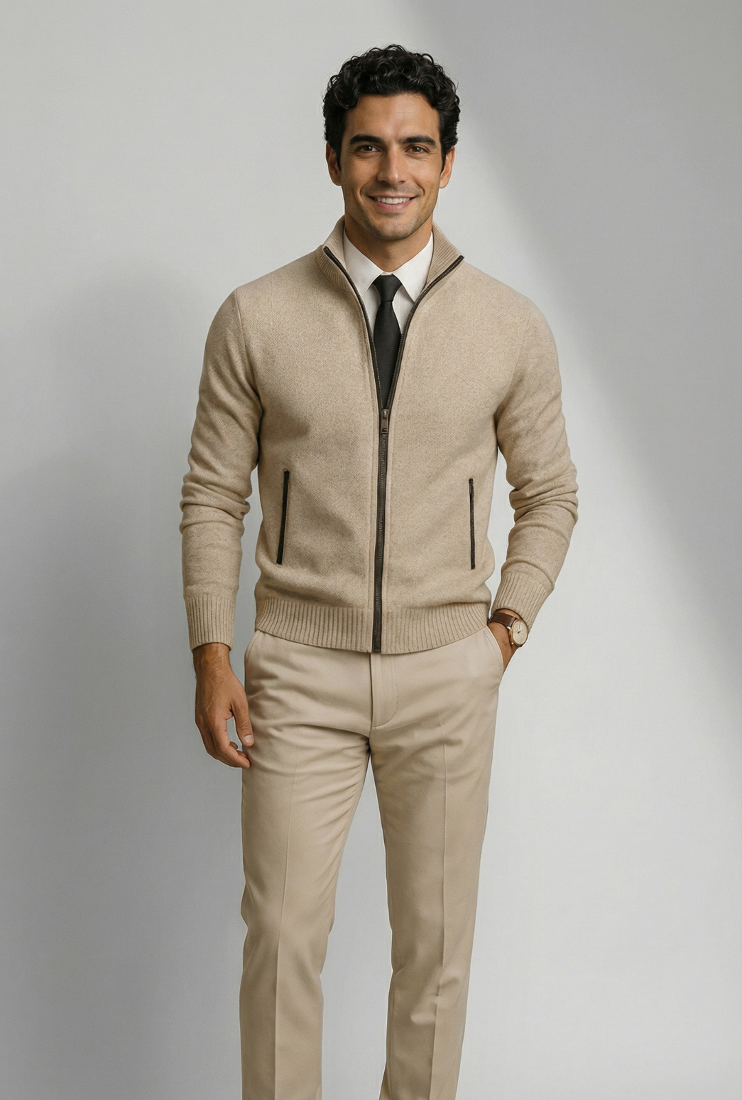 LEANDRO™ | CÁRDIGAN DE LANA MERINO