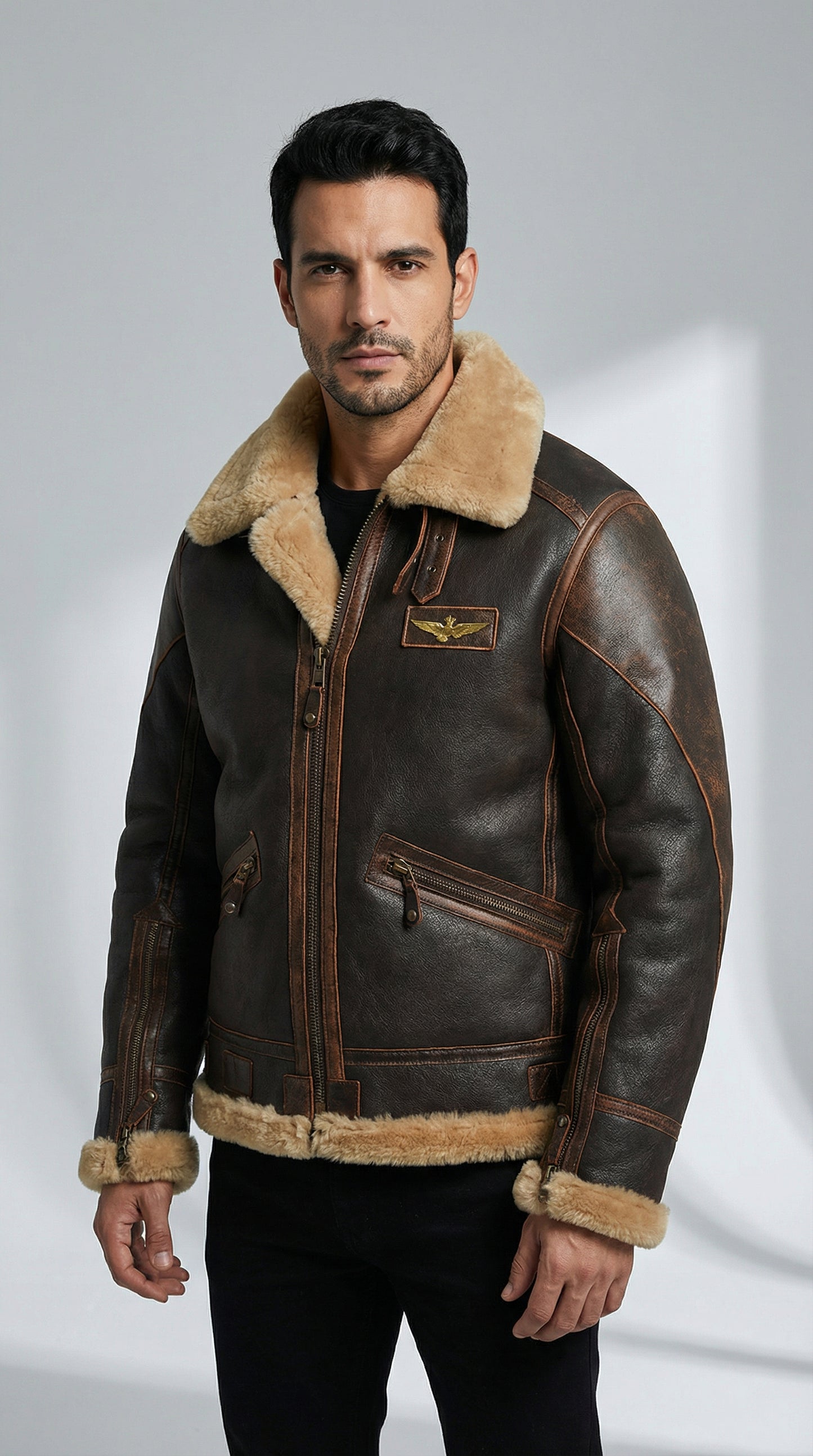 Giorgio | Chaqueta Aviador Cálida