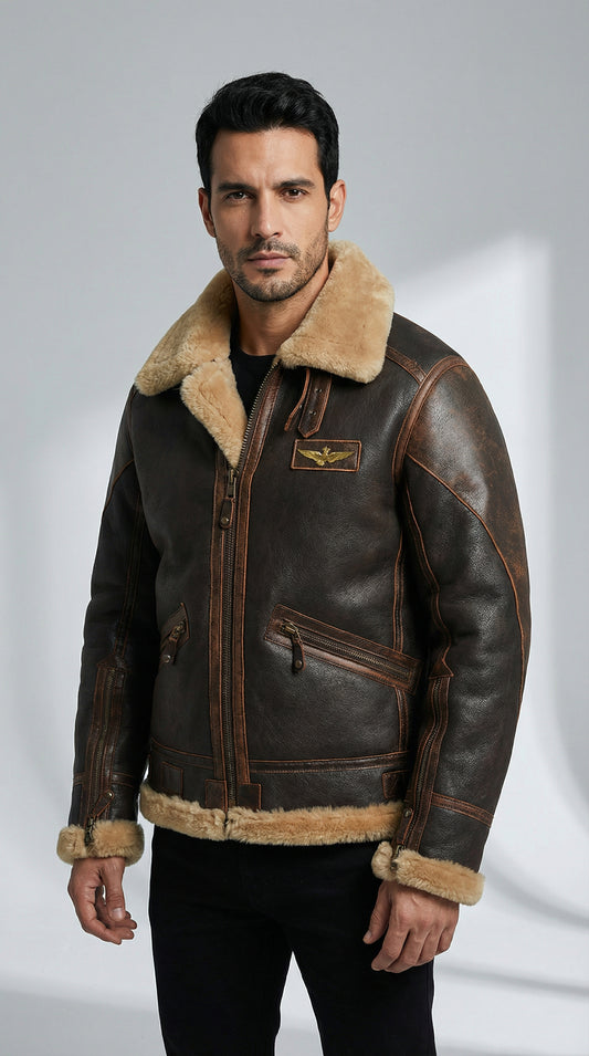 Giorgio | Chaqueta Aviador Cálida