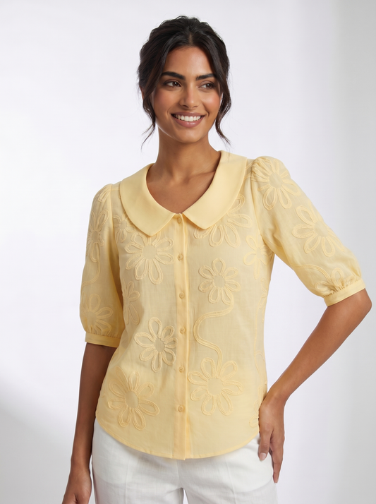 BLUSA FLORA ELEGANTE